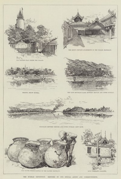 Die Burmah-Expedition von Amedee Forestier